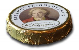 Beethoven Goldstück Praline